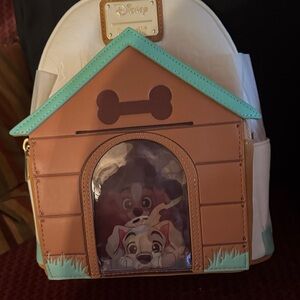 Disney Brown and Green Doghouse Backpack